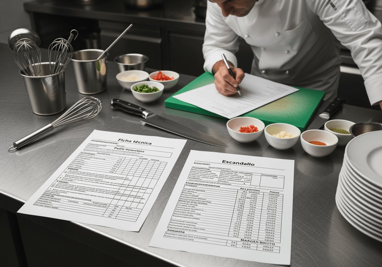 Diferencias entre la ficha técnica y el escandallo