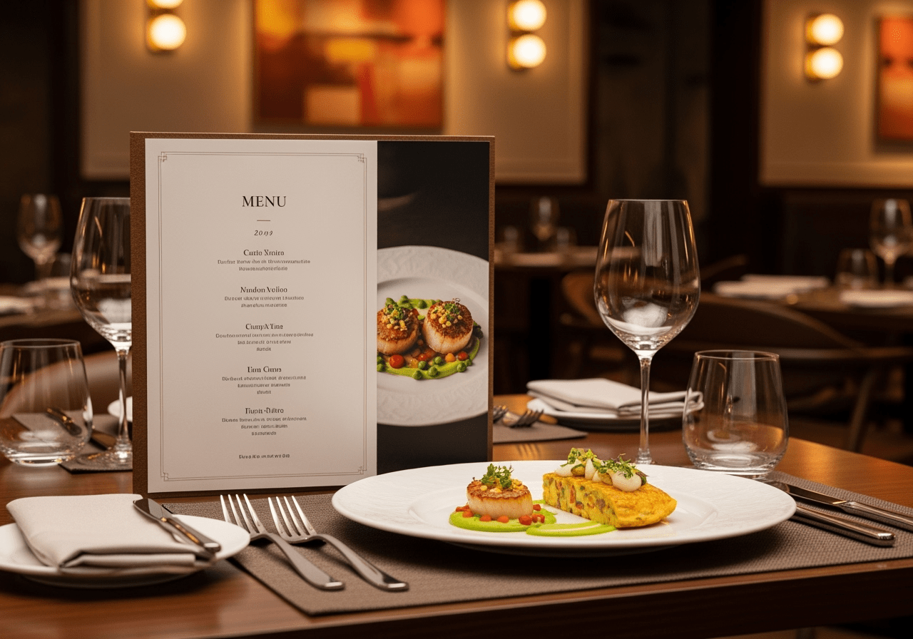 como crear la carta de tu restaurante